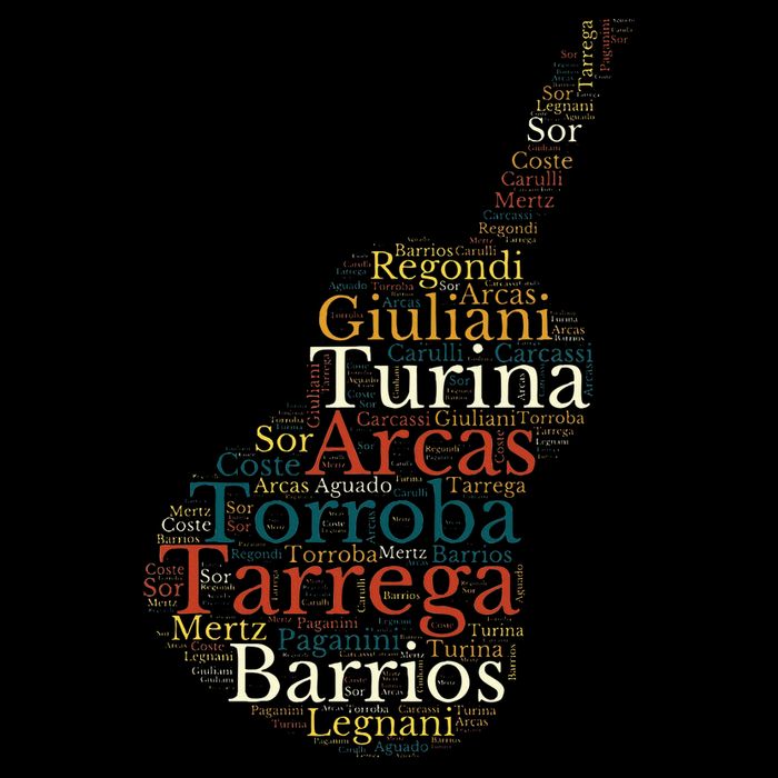 Classical Guitar Spanish Guitar V-Neck T-Shirt