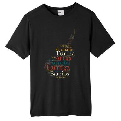 Classical Guitar Spanish Guitar Tall Fusion ChromaSoft Performance T-Shirt