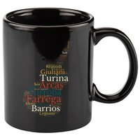 Classical Guitar Spanish Guitar 11oz C Handle Ceramic Mug
