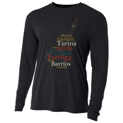 Classical Guitar Spanish Guitar Cooling Performance Long Sleeve Crew