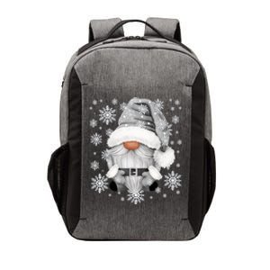 Cool Grey Santa Gnomie For Gothic And Emo With Winter Gnome Cool Gift Vector Backpack