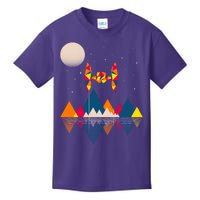 Cool Geometric SciFi Wilderness Kids T-Shirt