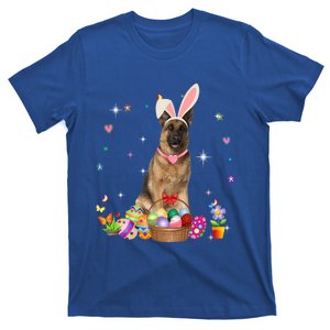 Cute Ger Shepherd Easter Day Bunny Eggs Easter Gift T-Shirt