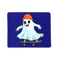 Cute Ghost Skateboard Skateboarding Retro Hippie Halloween Great Gift Mousepad