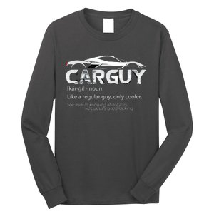 Car Guy Sport Car Fathers Day Car Mechanic Race Car Driver Long Sleeve Shirt