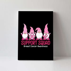 cute gnome support squad breast cancer awareness Canvas