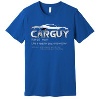 Car Guy Sport Car Fathers Day Car Mechanic Race Car Driver Gift Premium T-Shirt