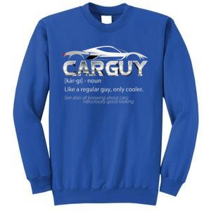 Car Guy Sport Car Fathers Day Car Mechanic Race Car Driver Gift Tall Sweatshirt