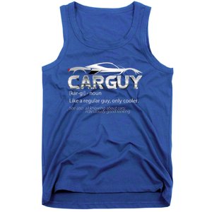 Car Guy Sport Car Fathers Day Car Mechanic Race Car Driver Gift Tank Top