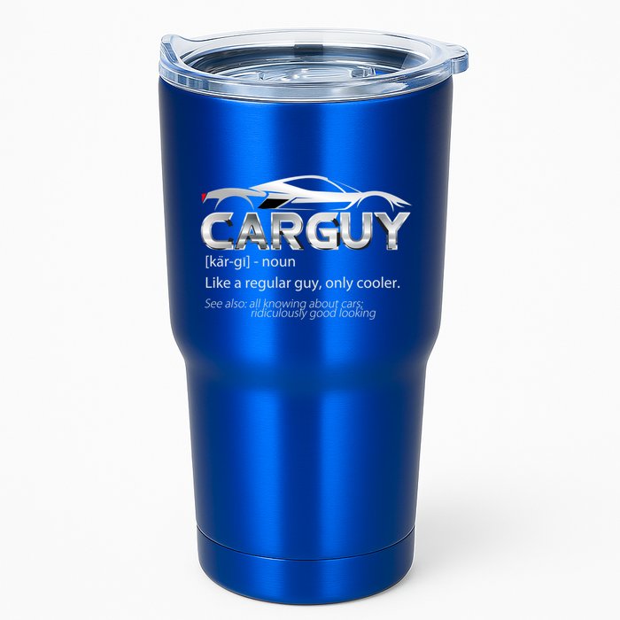 Car Guy Sport Car Fathers Day Car Mechanic Race Car Driver Gift Tumbler
