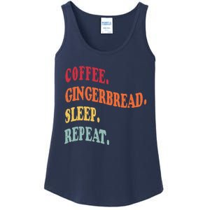 Coffee Gingerbread Sleep Christmas Baking Xmas Holiday Bake Ladies Essential Tank