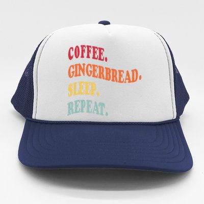 Coffee Gingerbread Sleep Christmas Baking Xmas Holiday Bake Trucker Hat