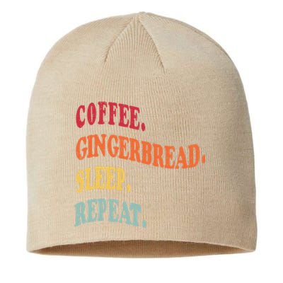 Coffee Gingerbread Sleep Christmas Baking Xmas Holiday Bake Sustainable Beanie