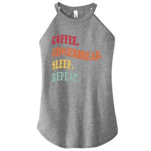 Coffee Gingerbread Sleep Christmas Baking Xmas Holiday Bake Women's Perfect Tri Rocker Tank