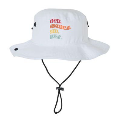 Coffee Gingerbread Sleep Christmas Baking Xmas Holiday Bake Legacy Cool Fit Booney Bucket Hat