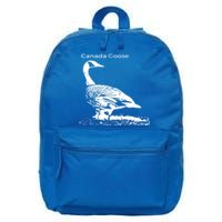 Canada Goose Standing Gift Waterfowl Lover 16 in Basic Backpack