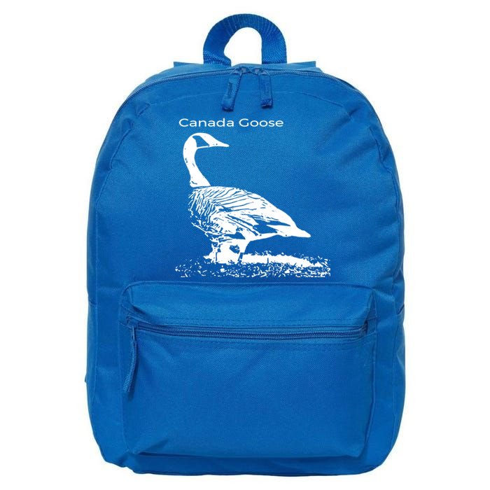 Canada Goose Standing Gift Waterfowl Lover 16 in Basic Backpack