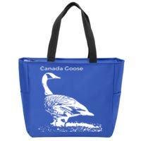 Canada Goose Standing Gift Waterfowl Lover Zip Tote Bag