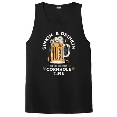 Cornhole Gift Sinkin & Drinkin PosiCharge Competitor Tank