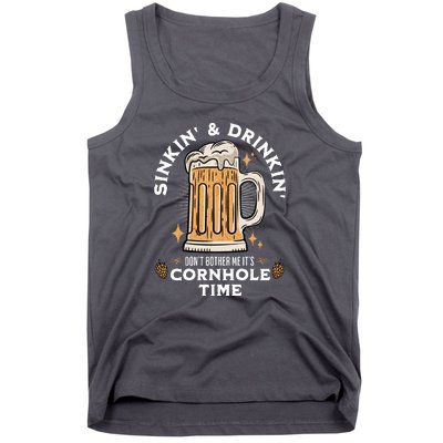 Cornhole Gift Sinkin & Drinkin Tank Top