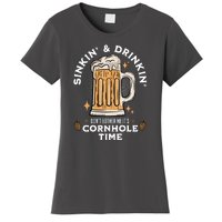 Cornhole Gift Sinkin & Drinkin Women's T-Shirt