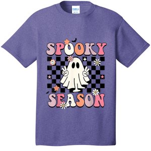 Cute Ghost Spooky Season Funny Halloween T-Shirt