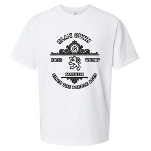 Clan Gunn Scottish Kilt Highland Games Sueded Cloud Jersey T-Shirt