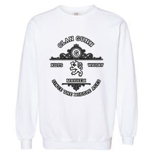 Clan Gunn Scottish Kilt Highland Games Garment-Dyed Sweatshirt