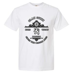 Clan Gunn Scottish Kilt Highland Games Garment-Dyed Heavyweight T-Shirt