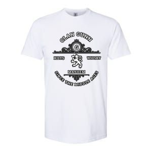 Clan Gunn Scottish Kilt Highland Games Softstyle CVC T-Shirt