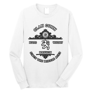 Clan Gunn Scottish Kilt Highland Games Long Sleeve Shirt