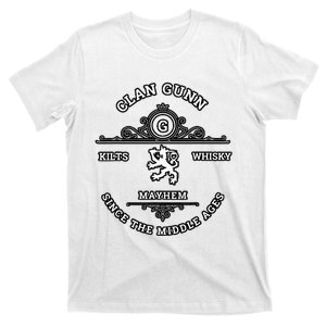 Clan Gunn Scottish Kilt Highland Games T-Shirt