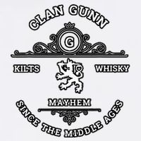 Clan Gunn Scottish Kilt Highland Games Flat Bill Trucker Hat