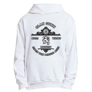 Clan Gunn Scottish Kilt Highland Games Urban Pullover Hoodie