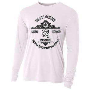 Clan Gunn Scottish Kilt Highland Games Cooling Performance Long Sleeve Crew