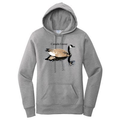 Canada Goose Swimming Gift Waterfowl Lover Women's Pullover Hoodie