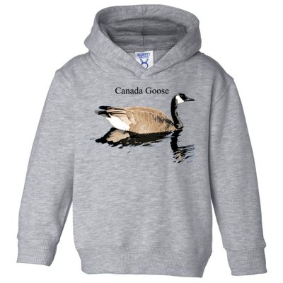 Canada Goose Swimming Gift Waterfowl Lover Toddler Hoodie