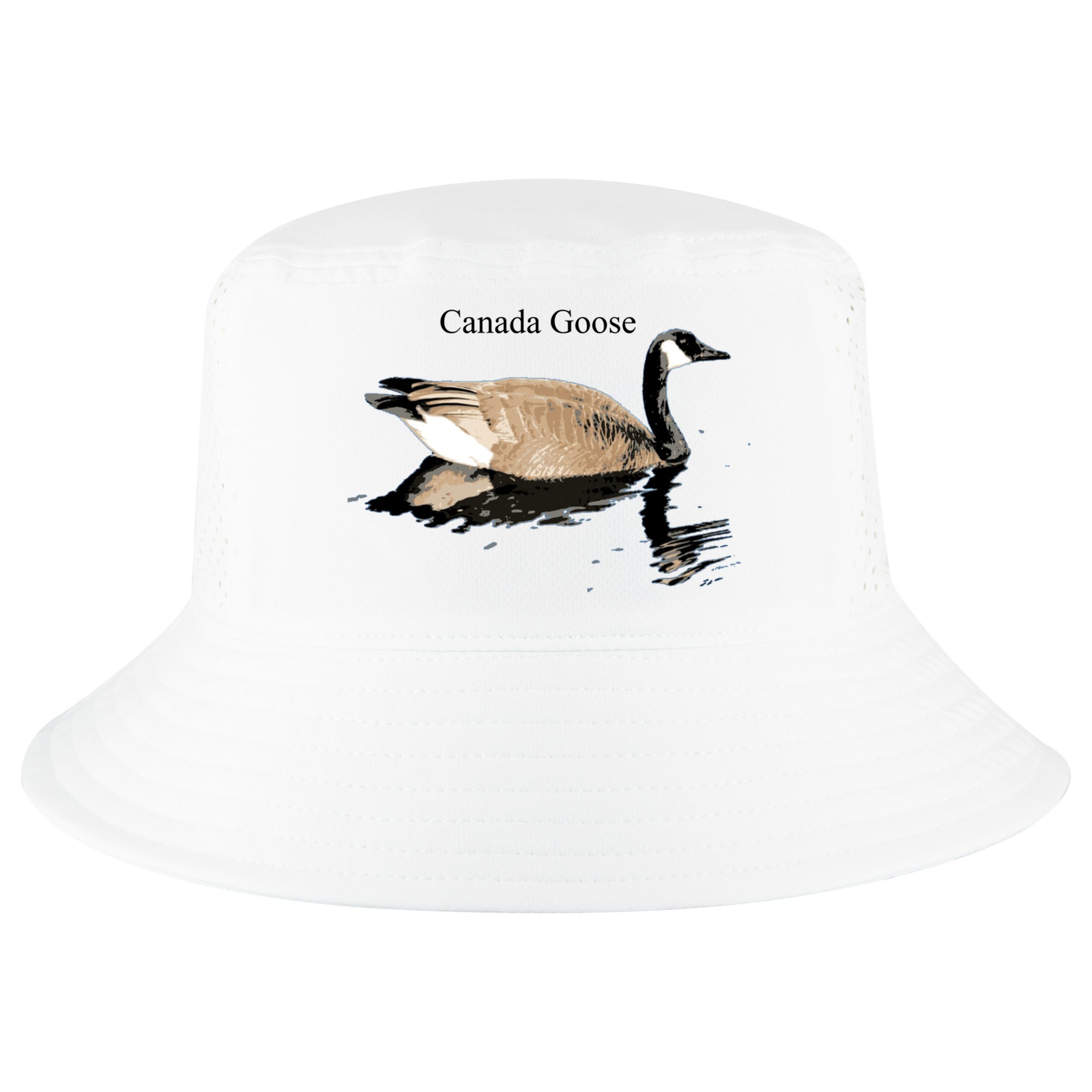 Canada Goose Swimming Gift Waterfowl Lover Cool Comfort Performance Bucket Hat