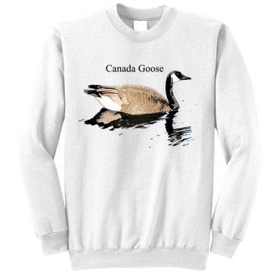 Canada Goose Swimming Gift Waterfowl Lover Sweatshirt