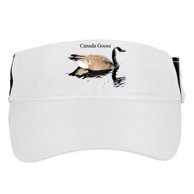Canada Goose Swimming Gift Waterfowl Lover Adult Drive Performance Visor