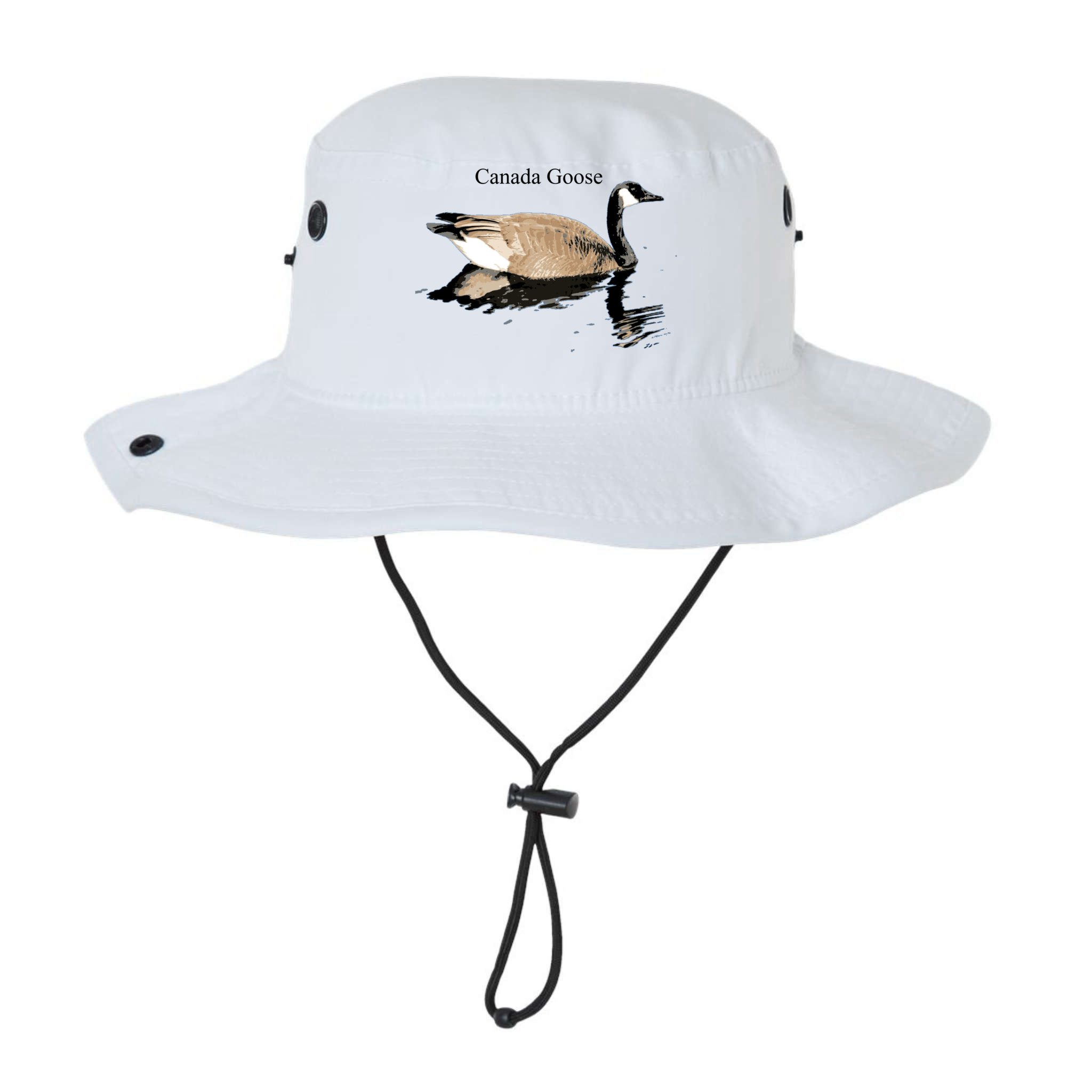 Canada Goose Swimming Gift Waterfowl Lover Bucket Hat