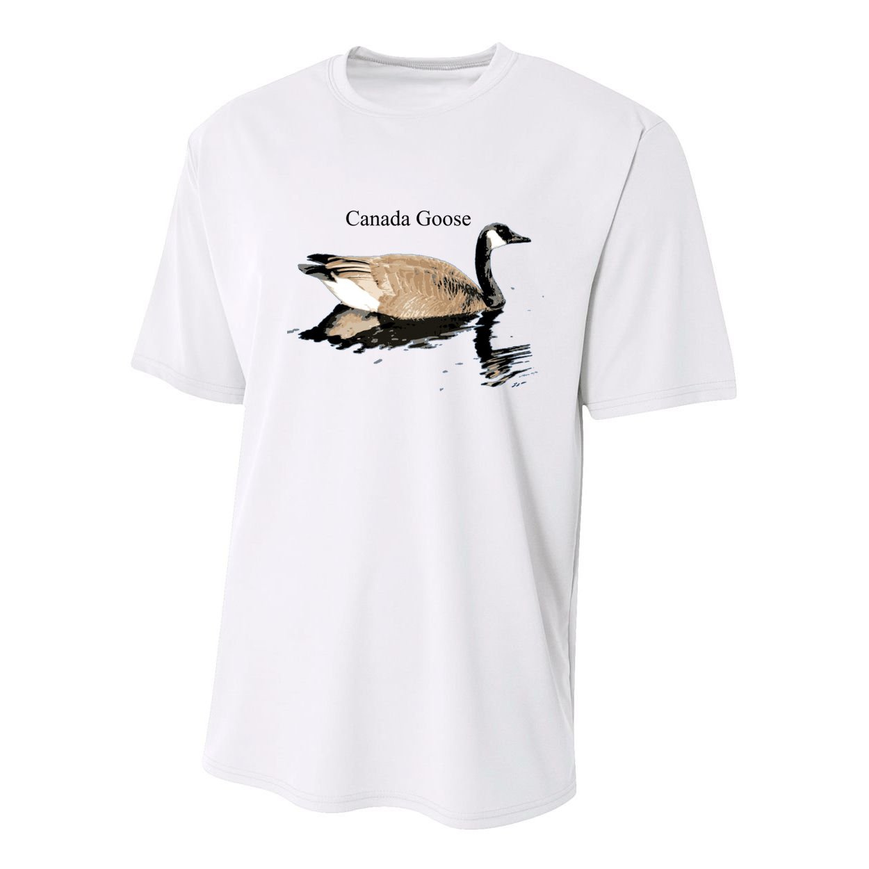 Canada Goose Swimming Gift Waterfowl Lover Youth Performance Sprint T-Shirt