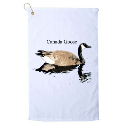 Canada Goose Swimming Gift Waterfowl Lover Golf Towel
