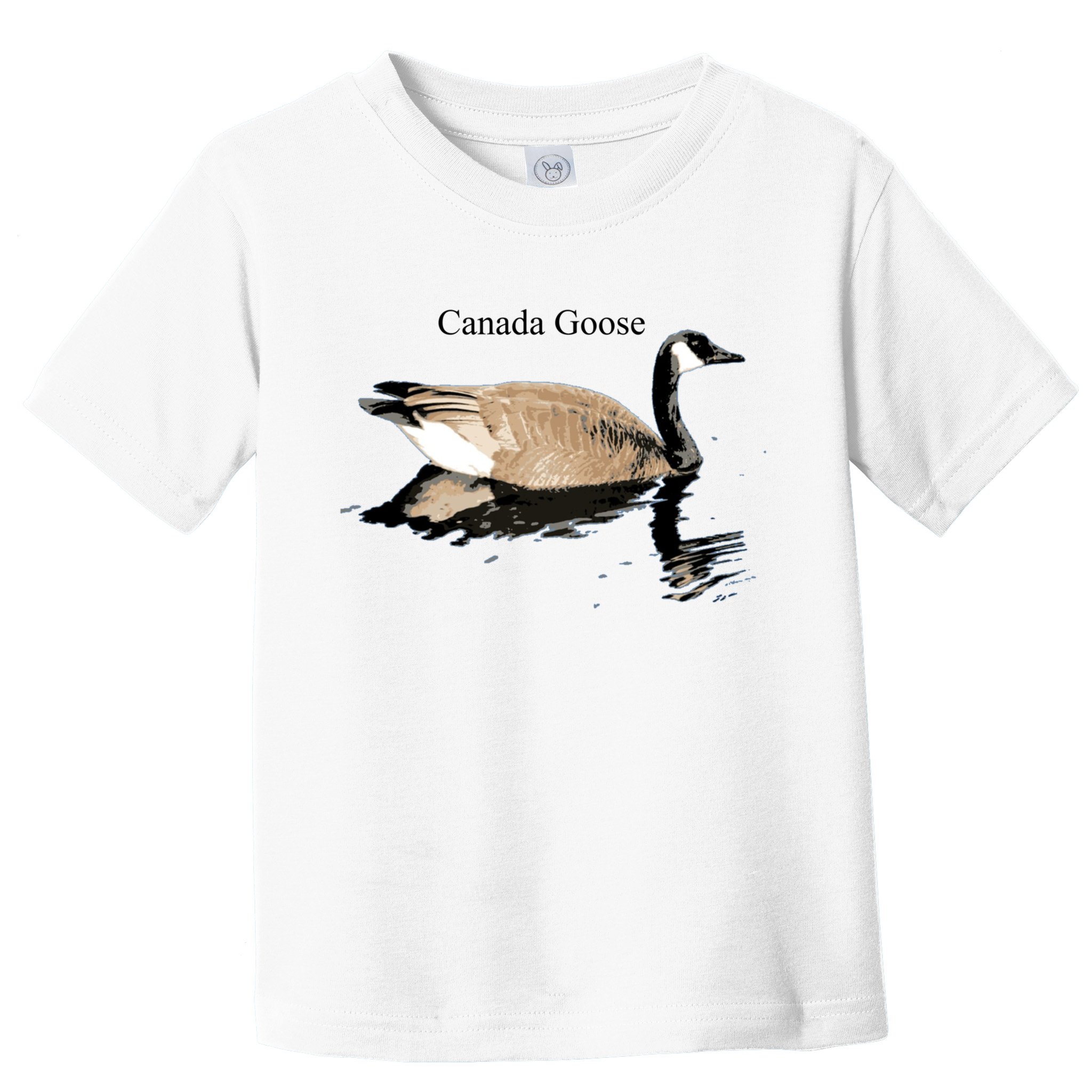 Canada Goose Swimming Gift Waterfowl Lover Toddler T-Shirt