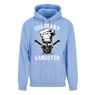 Culinary Gangster Skeleton Chef Funny Cooking Cook Meaningful Gift Unisex Surf Hoodie