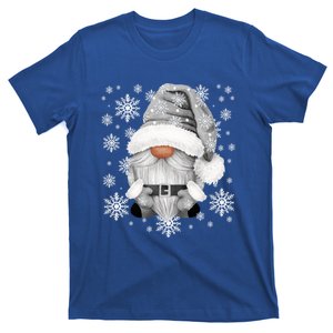 Cool Grey Santa Gnomie For Gothic And Emo With Winter Gnome Gift T-Shirt