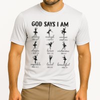 Christian God Says I Am Ballet Dancer Religious Bible Verse Cooling Performance Crew T-Shirt