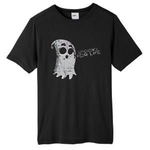 Creepy Ghost Spooky For Life Halloween Trick Or Treat Tall Fusion ChromaSoft Performance T-Shirt