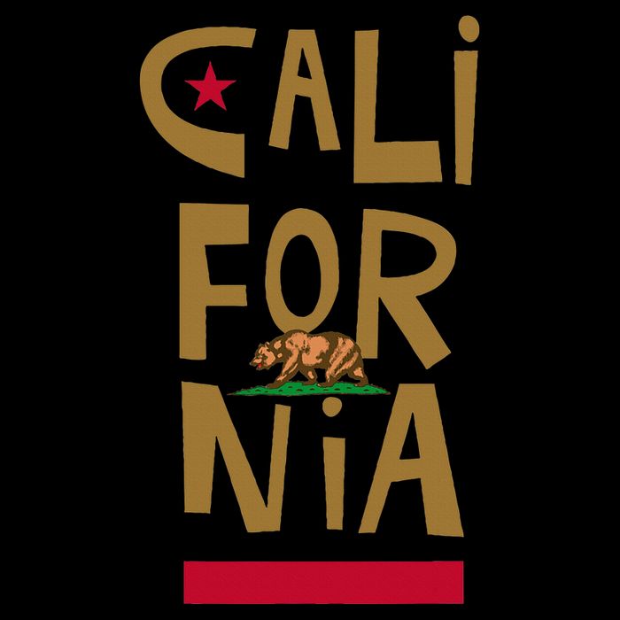 California Golden State CA Flag Bear Funny Impact Tech Backpack