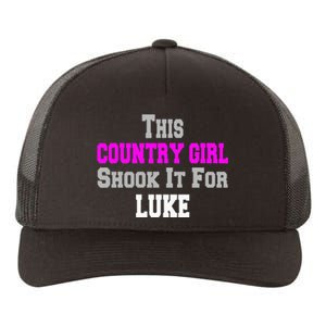 Country Girl Shook It For Luke Fun Music Yupoong Adult 5-Panel Trucker Hat